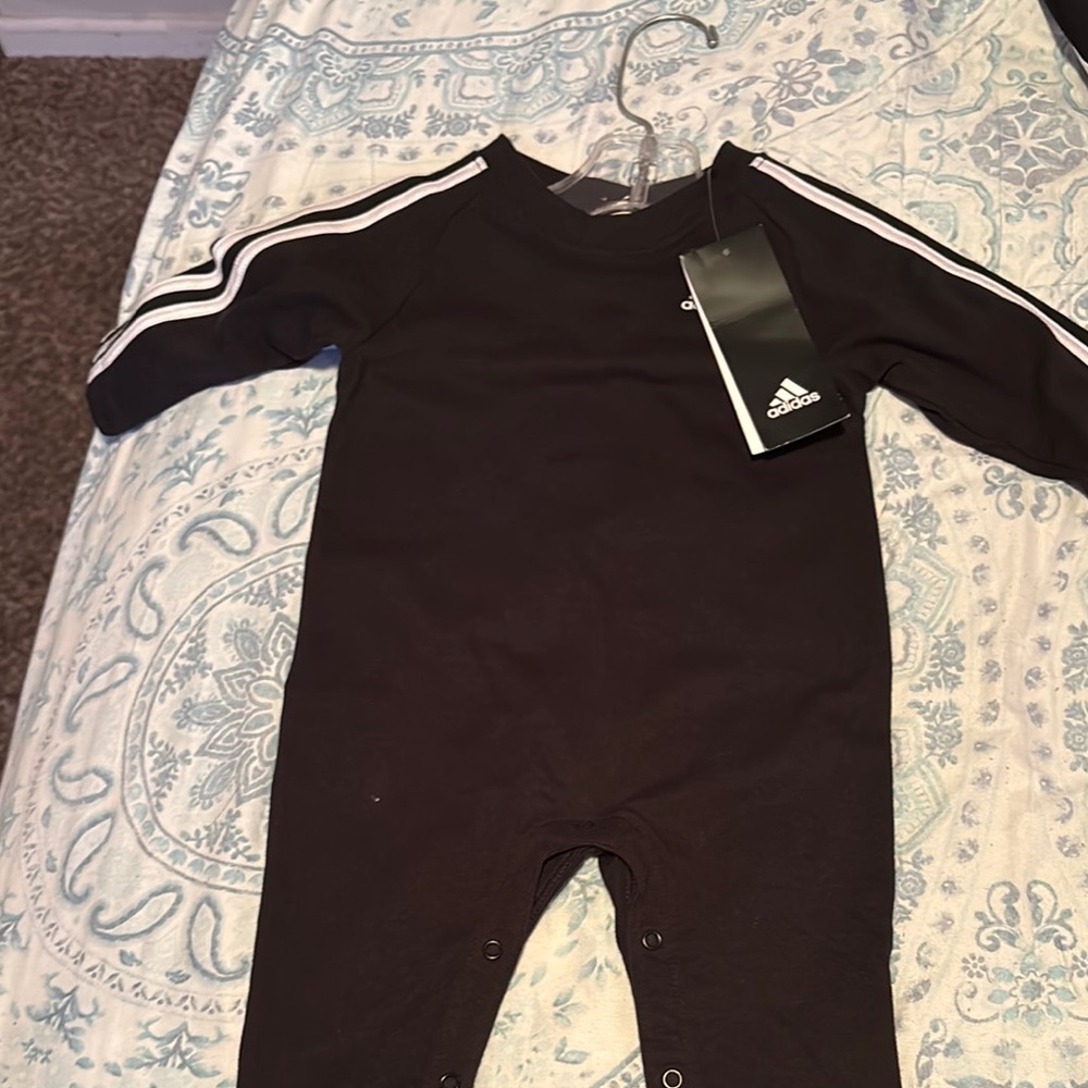 Adidas Black Kids One Piece
